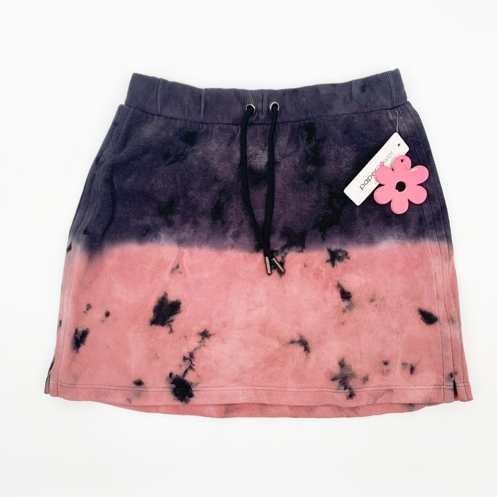 Paper Flower Tween Girls Size Large Dip Dyed Skirt